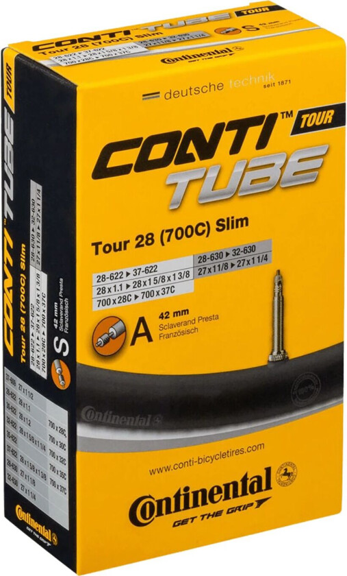 Conti Tour 28'' Slim 42mm Presta slange STD