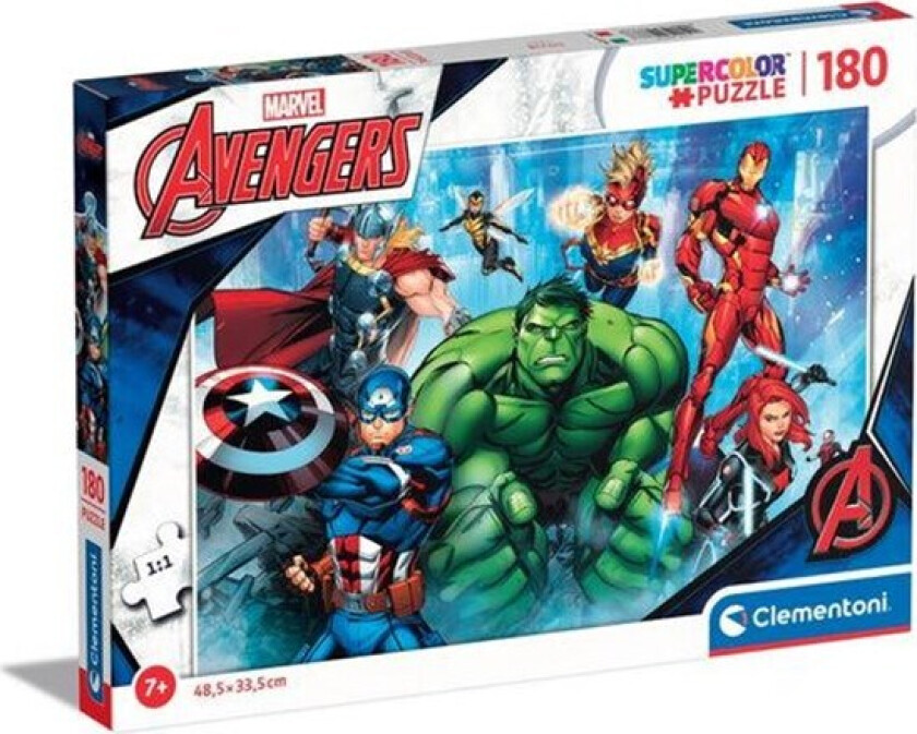 Puzzle Avengers 180st. Gulv