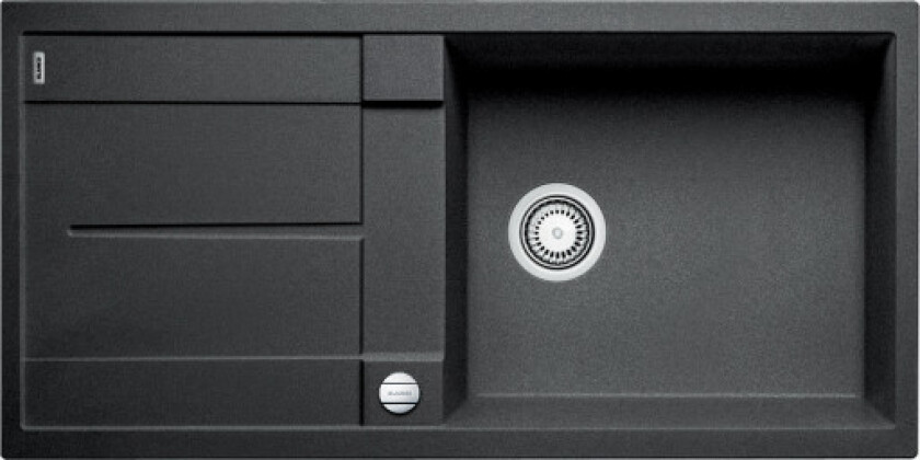 Metra XL 6 S-F kjøkkenvask, 99x49 cm, antrasitt