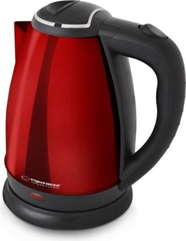 EKK113R elkedel 1,8 L Sort, Rød 1800 W