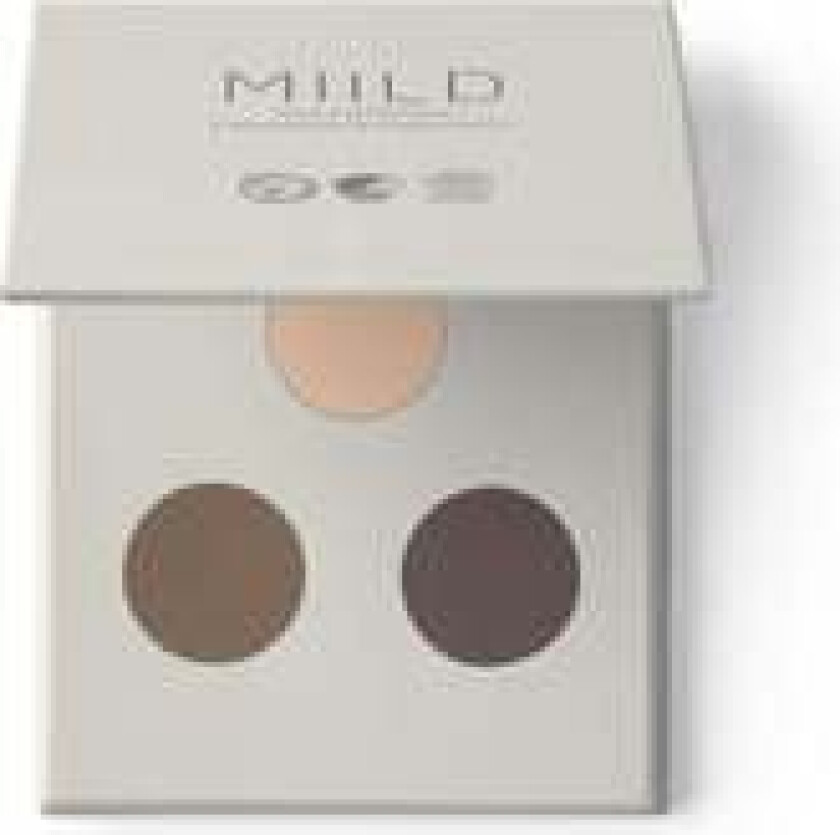 Natural Mineral Eyeshadow And Eyebrow Kit 02 Dark Stone
