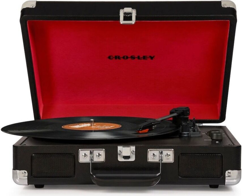 Crosley Cruiser Deluxe Platespiller Toveis Bluetooth - Svart