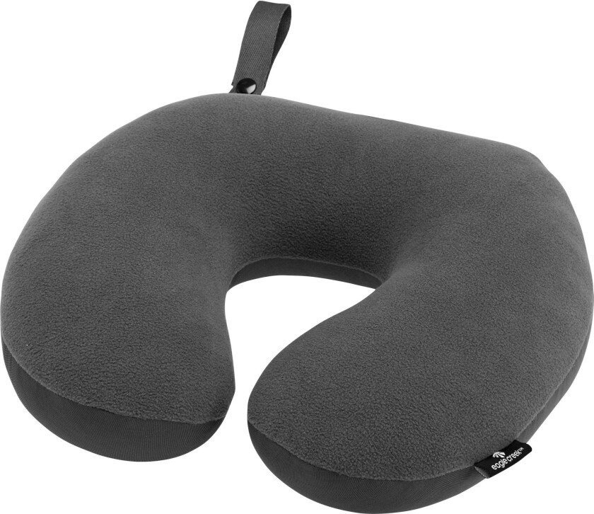 2-in-1 Travel Pillow Ebony OneSize, Ebony