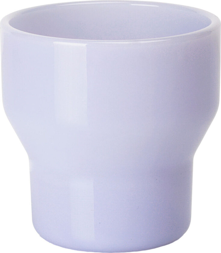 Milk Drinking Glass Lavender