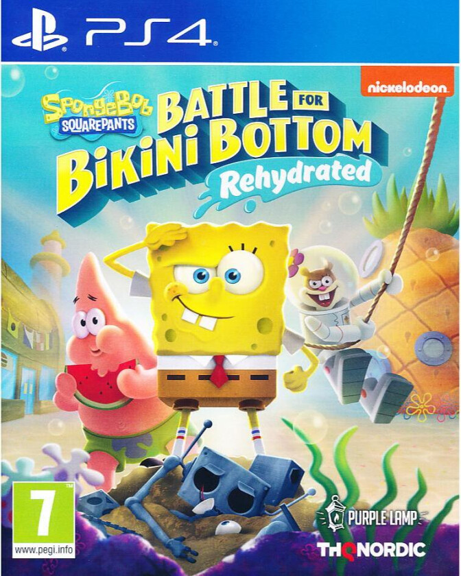 Spongebob SquarePants: Battle for Bikini Bottom - Rehydrated - Playstation 4