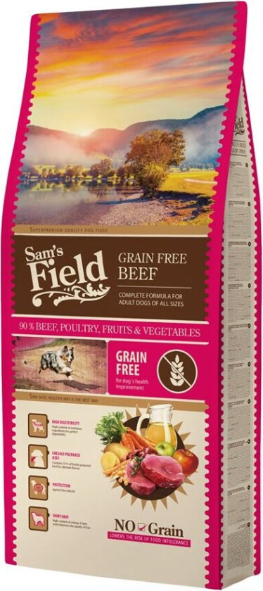 Sam's Field Adult Grain Free Beef (13 kg)