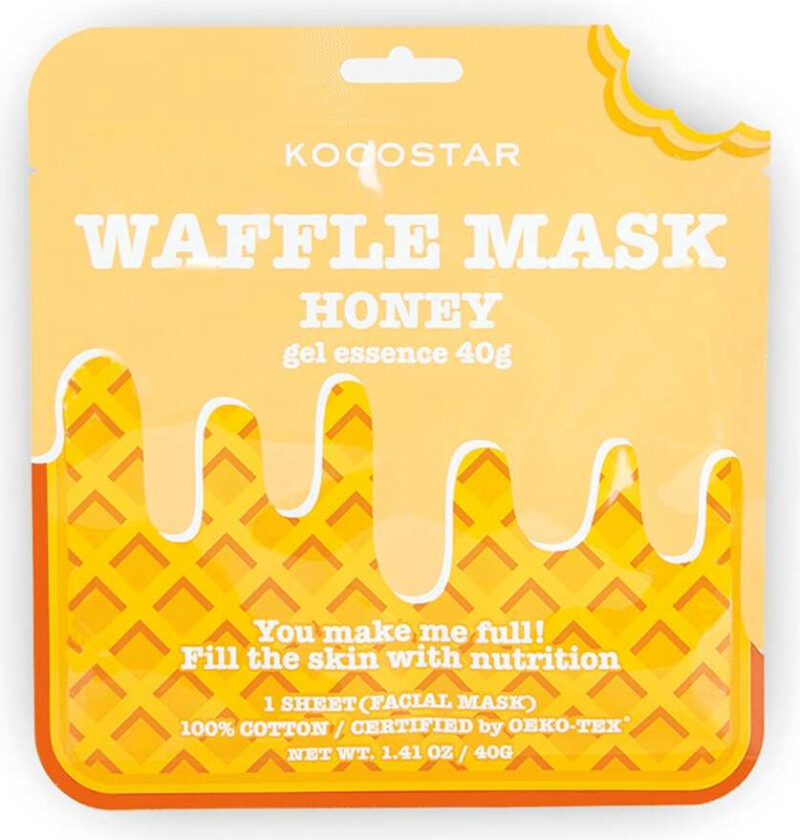 Waffle Mask Honey