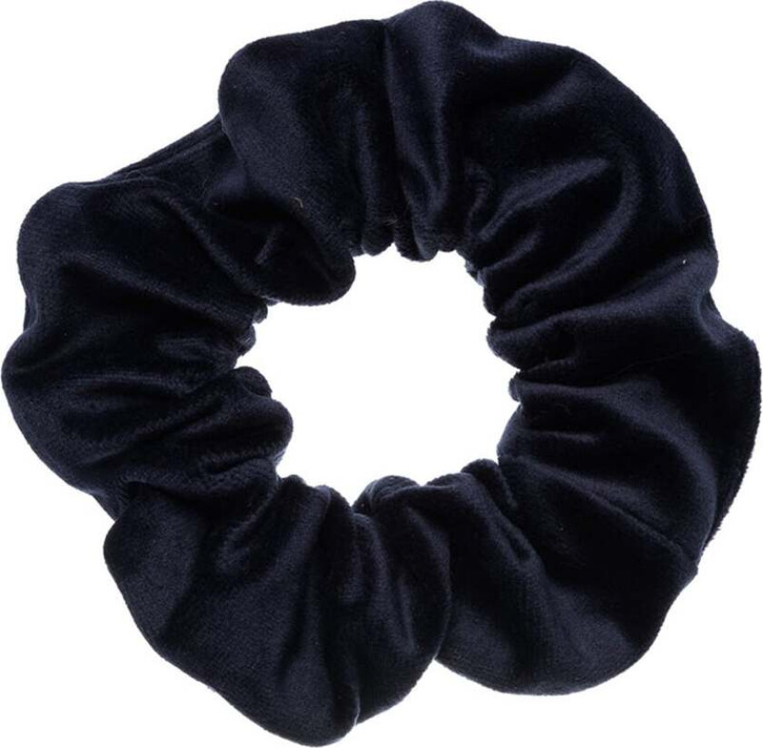 Bilde av DARK Velvet Scrunchie Navy Blue