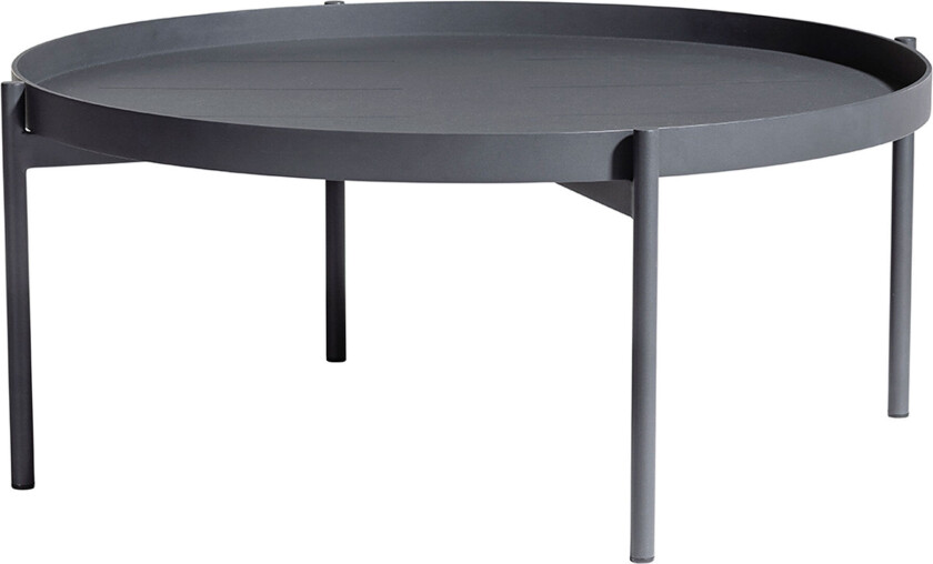 Saltö Lounge Table Large Charcoal Grey