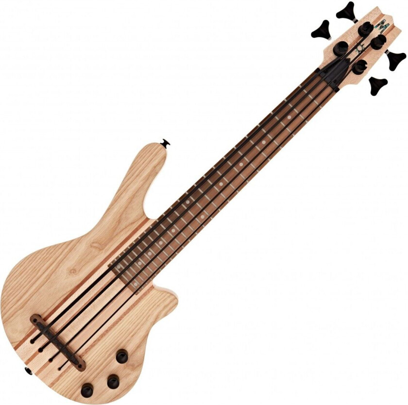 Bilde av Solid Electric Bass Ukulele Natural