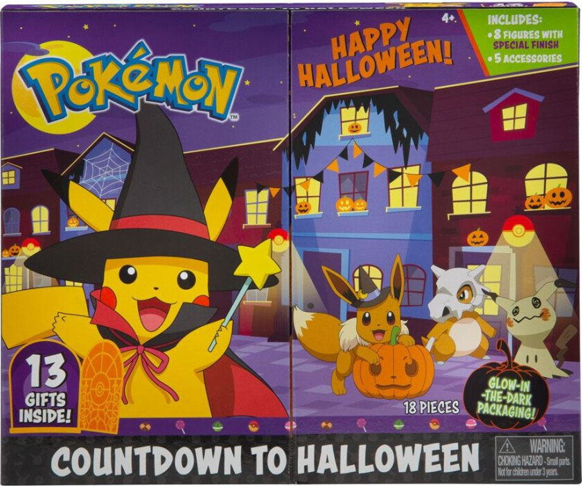 Pokemon Countdown Halloween Calendar