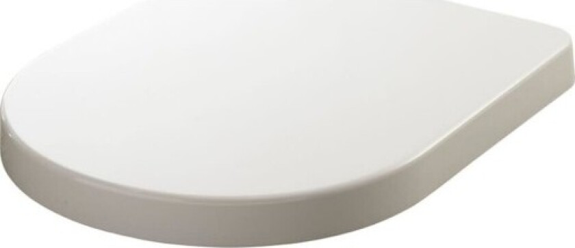 Flo toalettsete, soft close, avtagbar, hvit