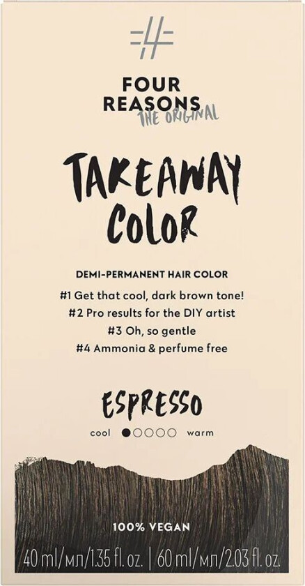 Take Away Color #4.1 Espresso