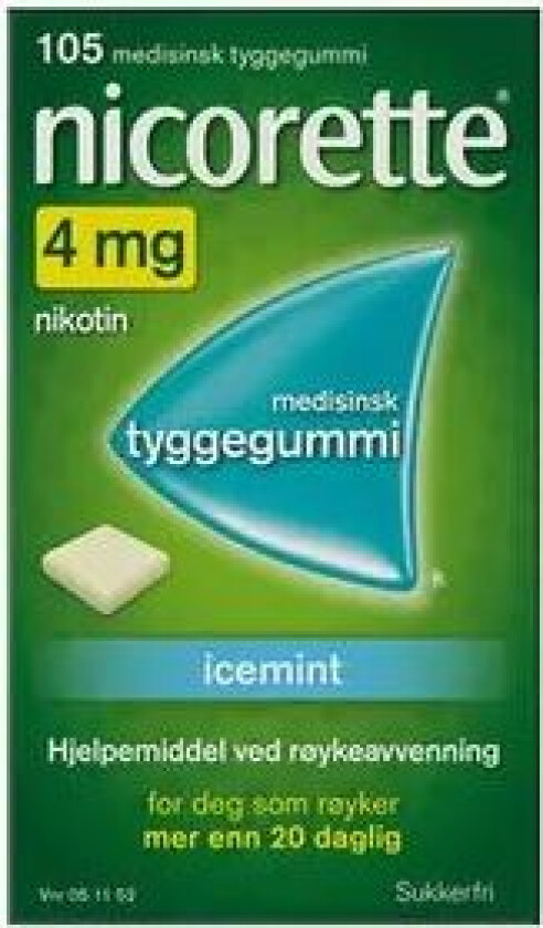 Nicorette Icemint 4mg 105stk