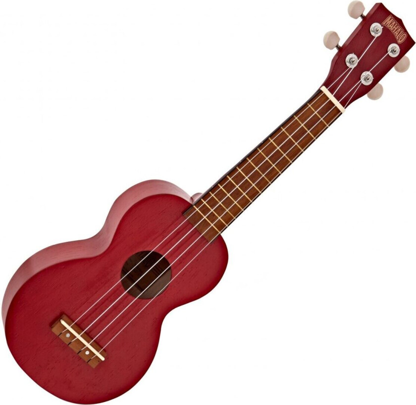 Kahiko Ukulele Transparent Red