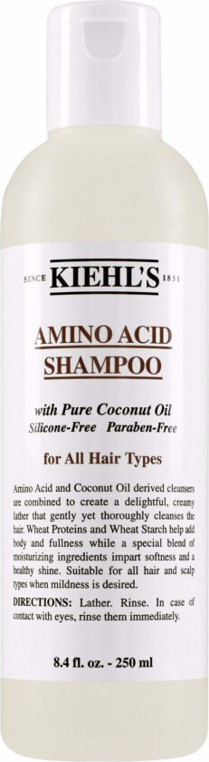 Amino Acid Shampoo (Størrelse: 250 ML)