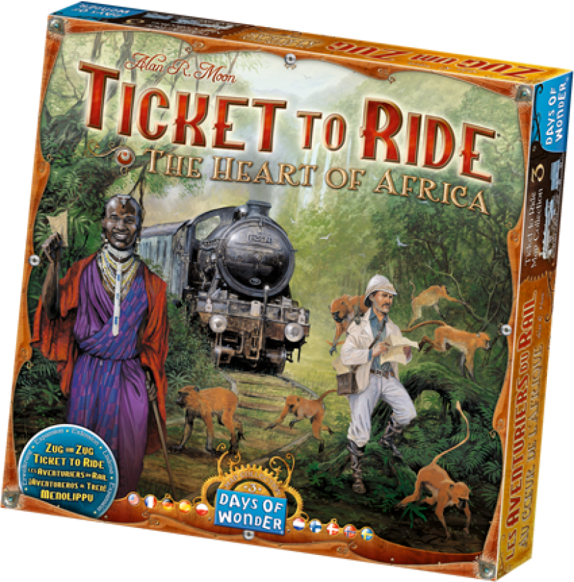 Ticket to Ride Map Collection #3 Africa