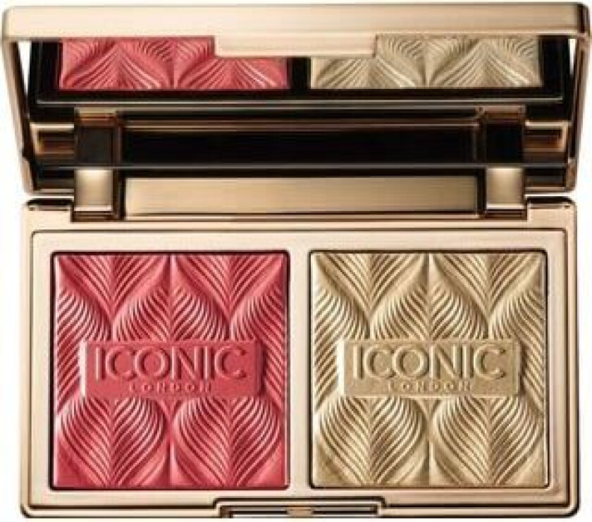 Iconic London Silk Glow Duo Coral Glow