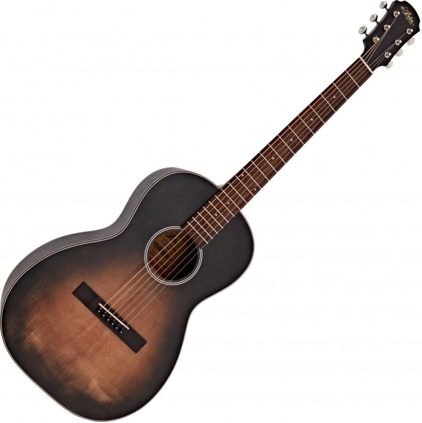 ARIA-131DP Delta Player Parlour akustisk gitar Muddy Brown