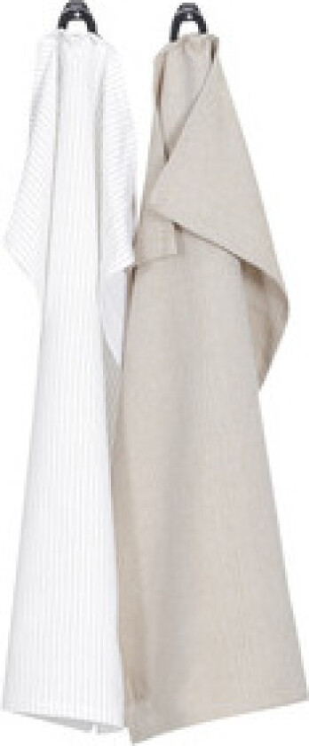 Kjøkkenhåndkle Bianca 2-pk resirkulert