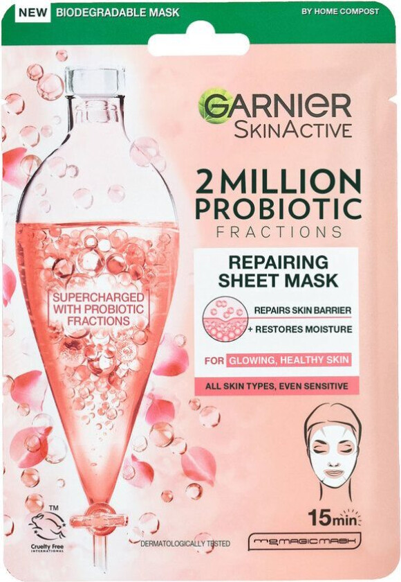 Garnier SkinActive 2 Million Probiotics Fractions Repairing Sheet