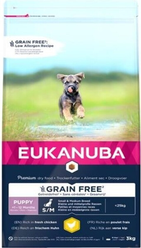 Eukanuba Puppy Grain Free Large & Giant Chicken (12 kg)
