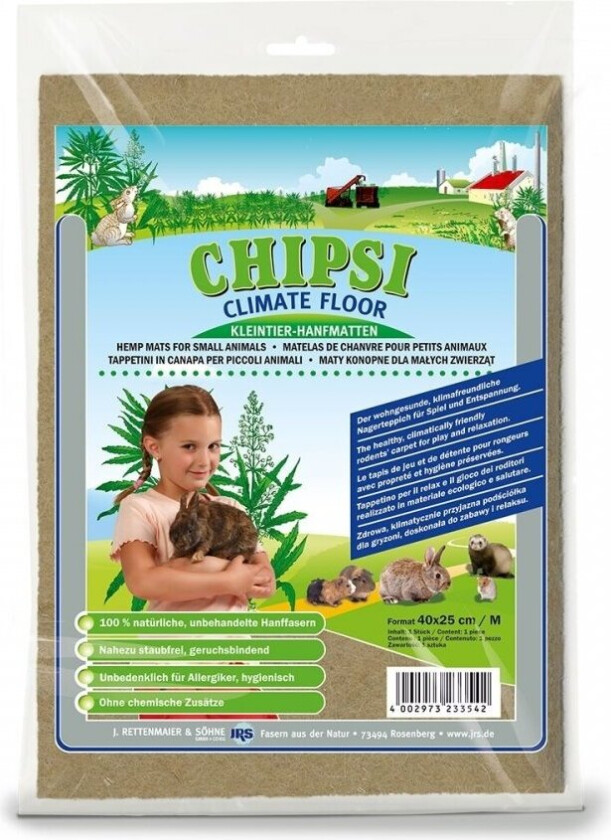 Cats Best CAT'S BEST CHIPSI CLIMATE FLOOR MATA Z KONOPII M