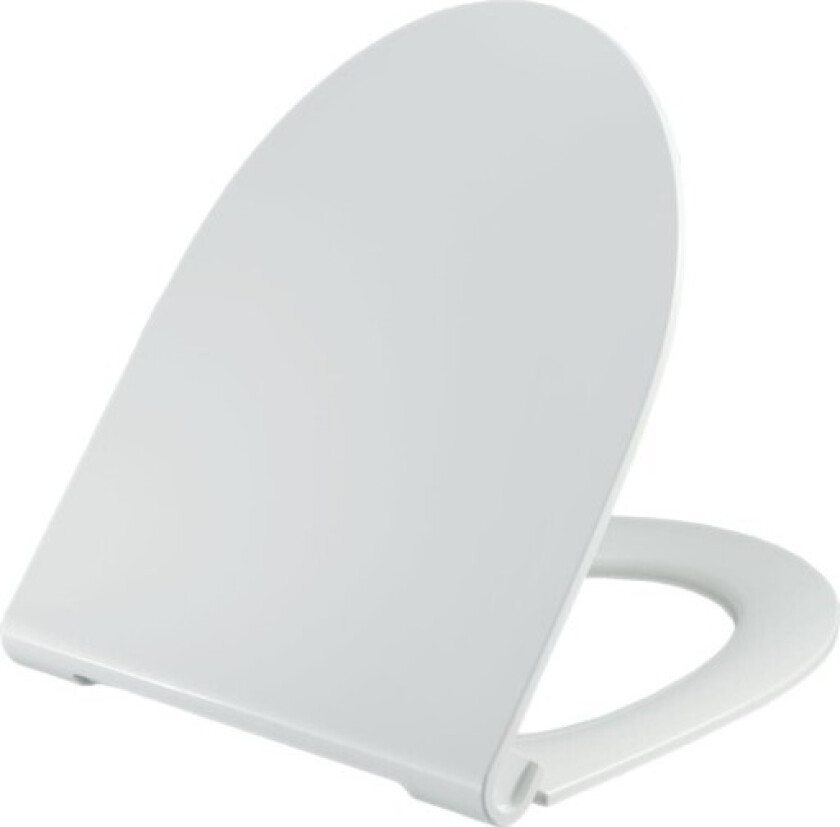 Spira 946 toalettsete, soft close, avtagbar, hvit