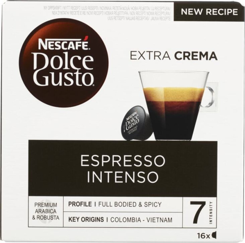 Espresso Intenso 16kapsler