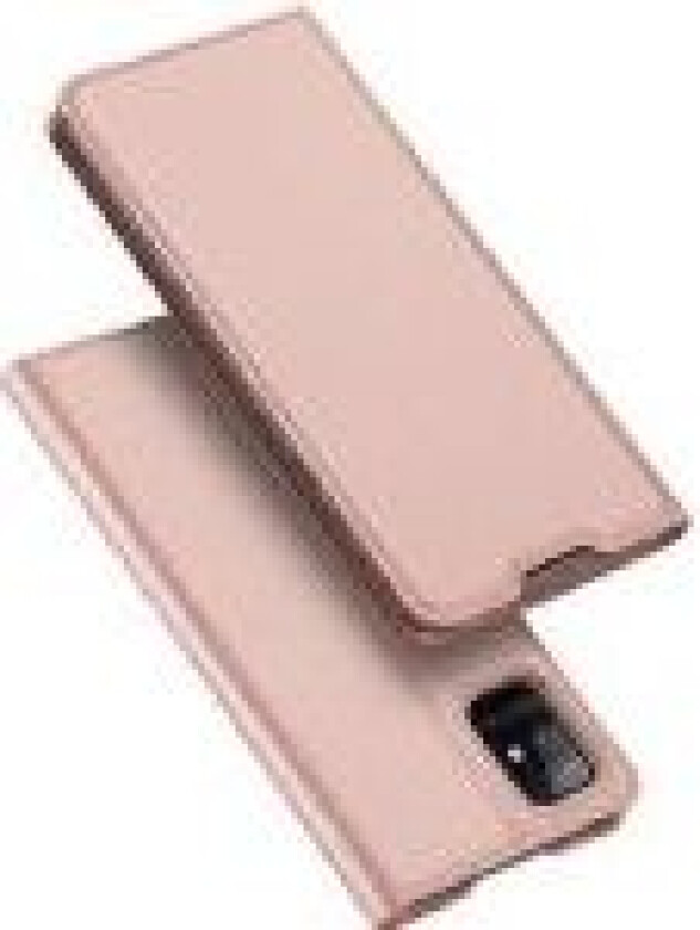 DUX DUCIS Skin Pro hylsterdeksel med klaff for Samsung Galaxy M51 rosa