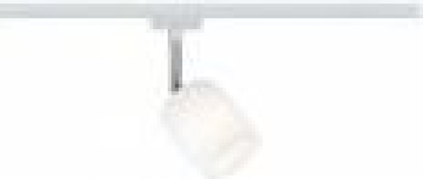 953.42, Spotlight på skinne, G9, 1 ampuller, 230 V, Hvit