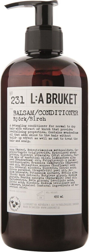 L:a Bruket 231 Conditioner Birch 450 ml