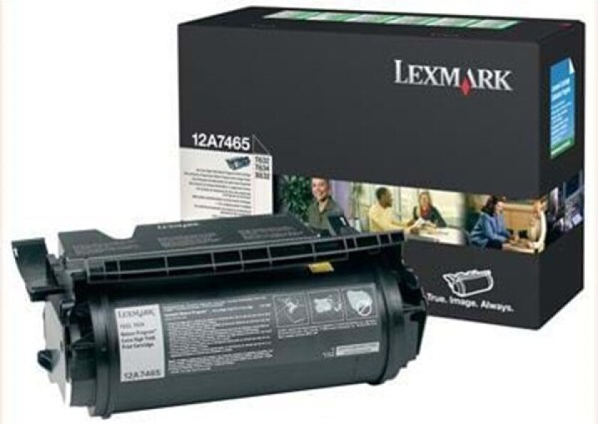 12A7610 Toner Black - Laser toner Svart