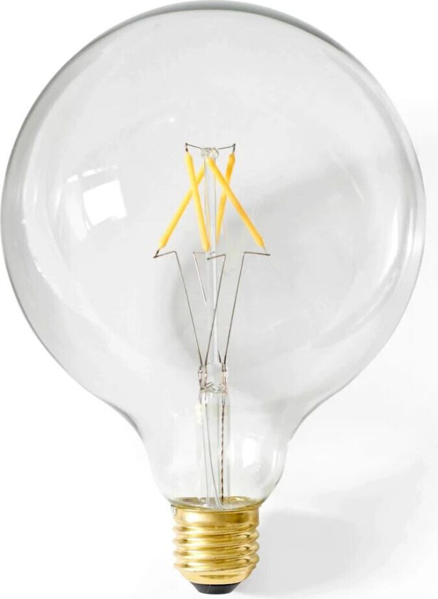 Globe lyspære E27 LED Ø12,5 cm Klart glass