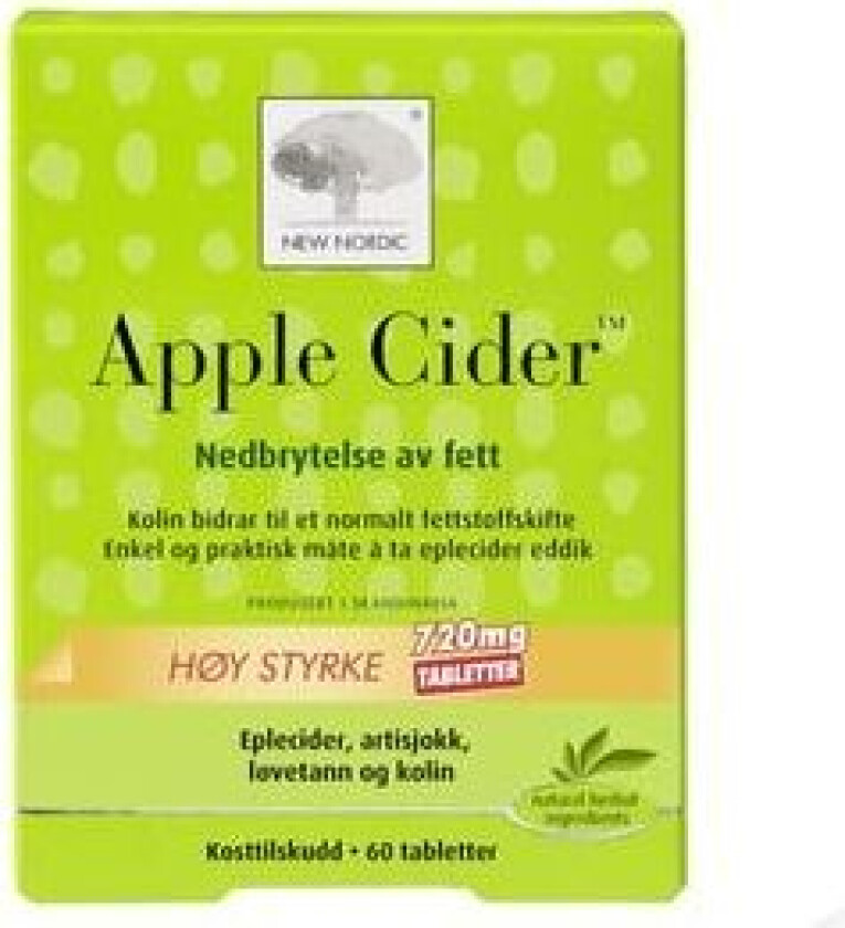 Apple Cider High Strength 60 Tabletter