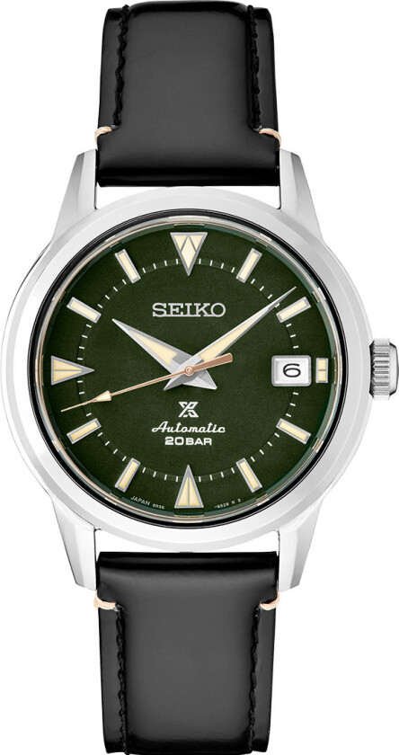Prospex Alpinist 1959 Re-interpretation SPB245J1 - Automatisk - Sølv - Herreklokker - Skinn - Safir