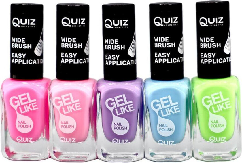 5st nagellack, nail polish - Pastell