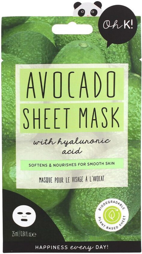 Super Silky Avocado Sheet Mask