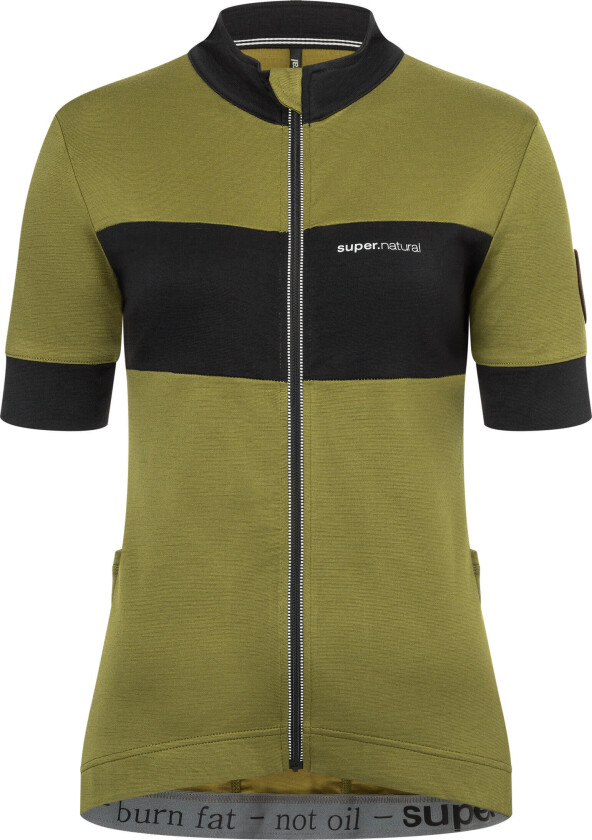 Women's Grava Jersey (2022) M, Avocado/Jet Black