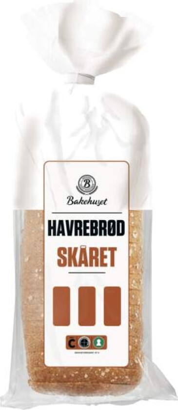 Havrebrød Holdbar Skåret 750g
