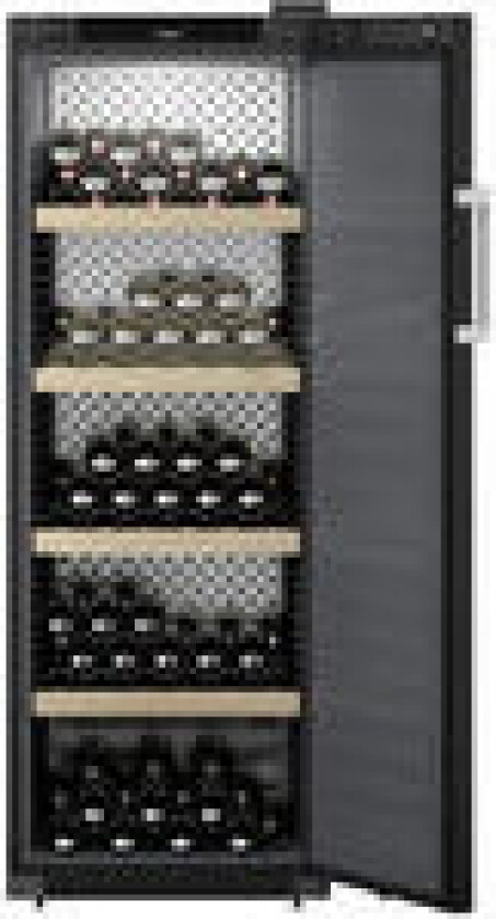 WSbli 5031-20 001 Vinskab - GrandCru, 196 bottles,1 zone, black,169x60