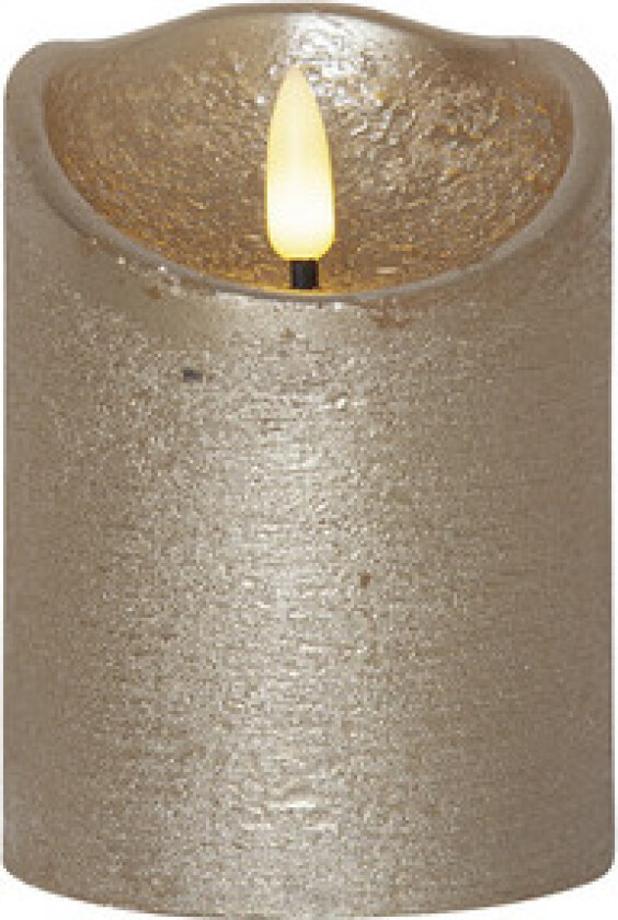 LED Kubbelys Flamme Rustic