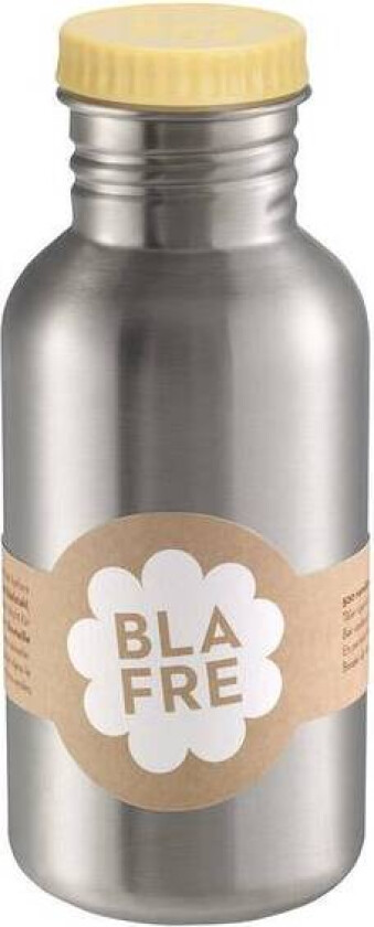 Stålflaske Til Barn 500 Ml. Gul