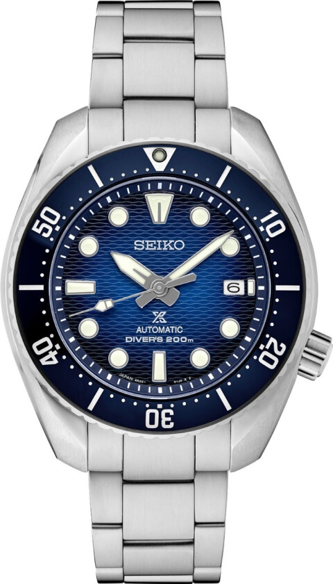 Prospex King Sumo Blue Gradation Automatic Diver SPB321J1 - Automatisk - Sølv - Herreklokker - Rustfritt stål - ledd m/pin - Safir