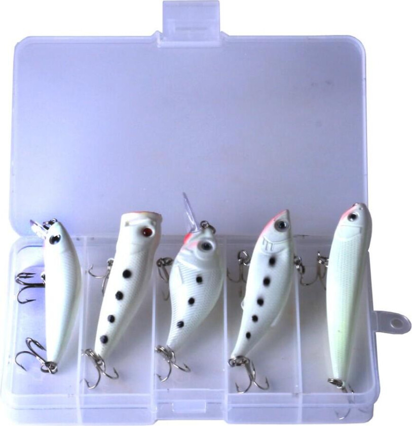 5 st wobbler glow in the dark crankbait