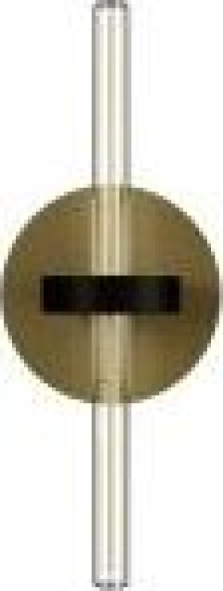 Wandleuchte EQUATOR, 1x S14d, Metall schwarz 50961 LED-væglampe