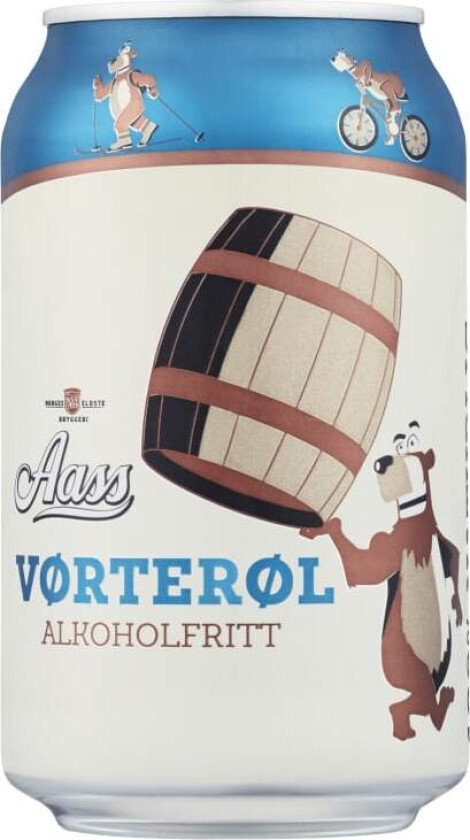 Aass Vørterøl 0,33l boks