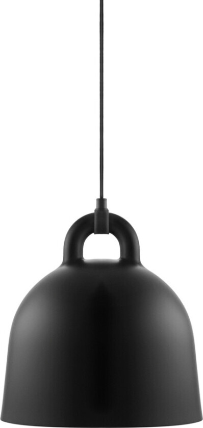 Bell lampe svart Small