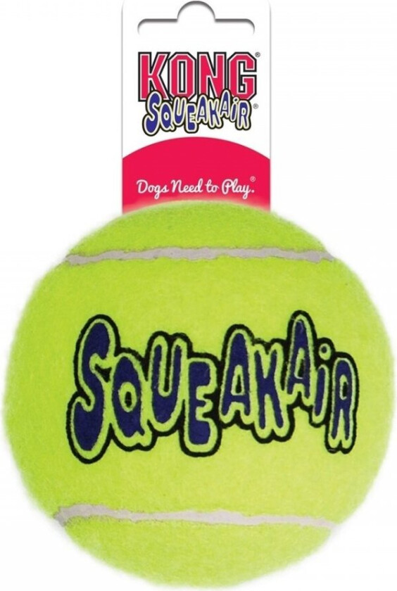 Bilde av KONG AirDog Squeaker Tennisboll (M)