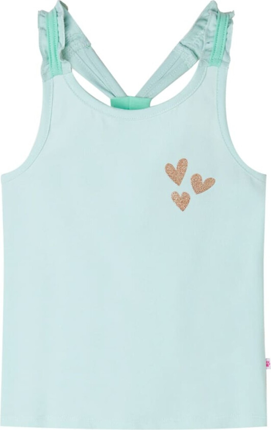 Singlet for barn lysemynte 104